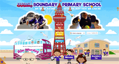 Desktop Screenshot of boundaryschool.co.uk